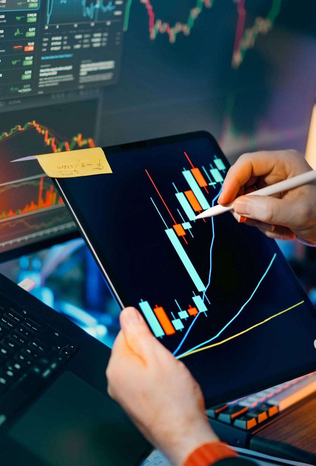 Data visualization dashboard illustrating analytics and reporting services for growing businesses