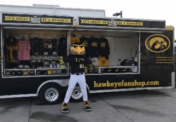 Point-of-sale checkout systems tuned to keep gameday lines moving